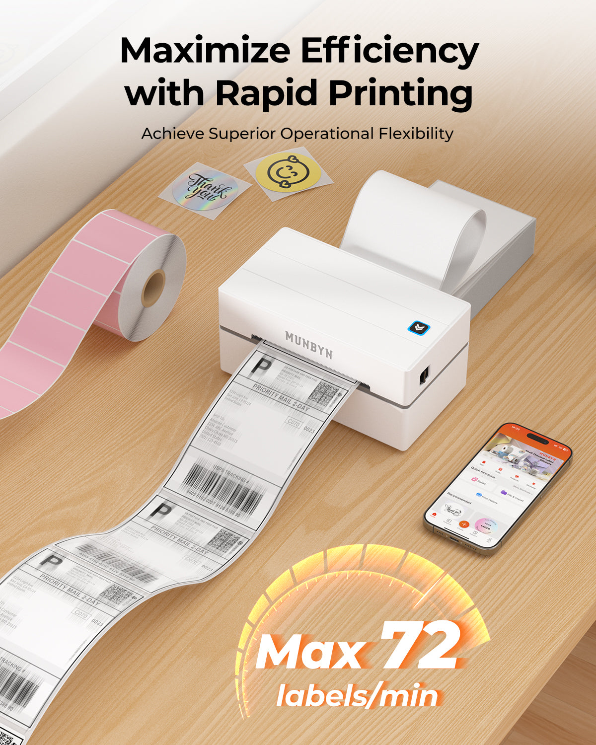 RealWriter 130B Thermal Printer