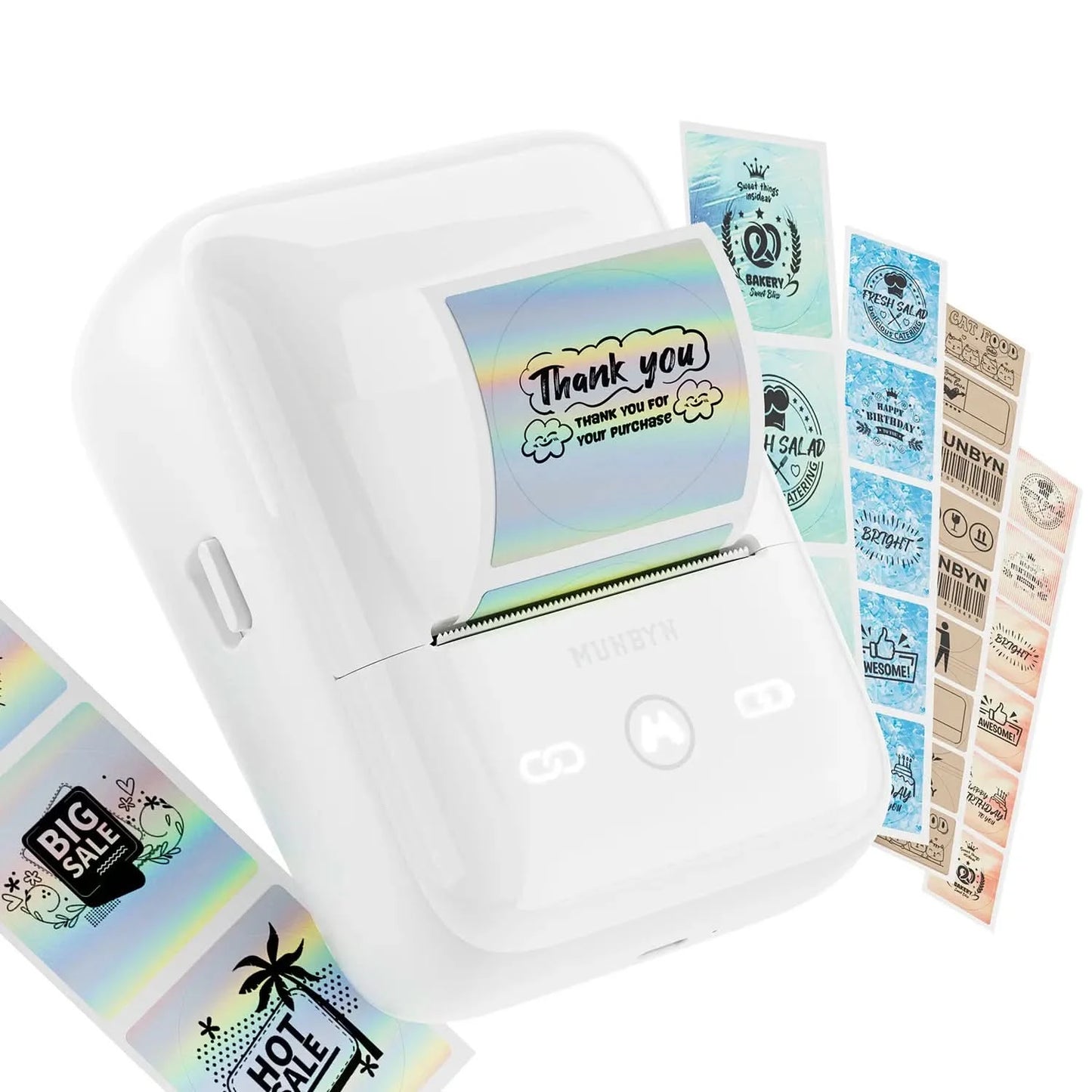 MUNBYN FM226 Bluetooth Portable Label Maker Kit