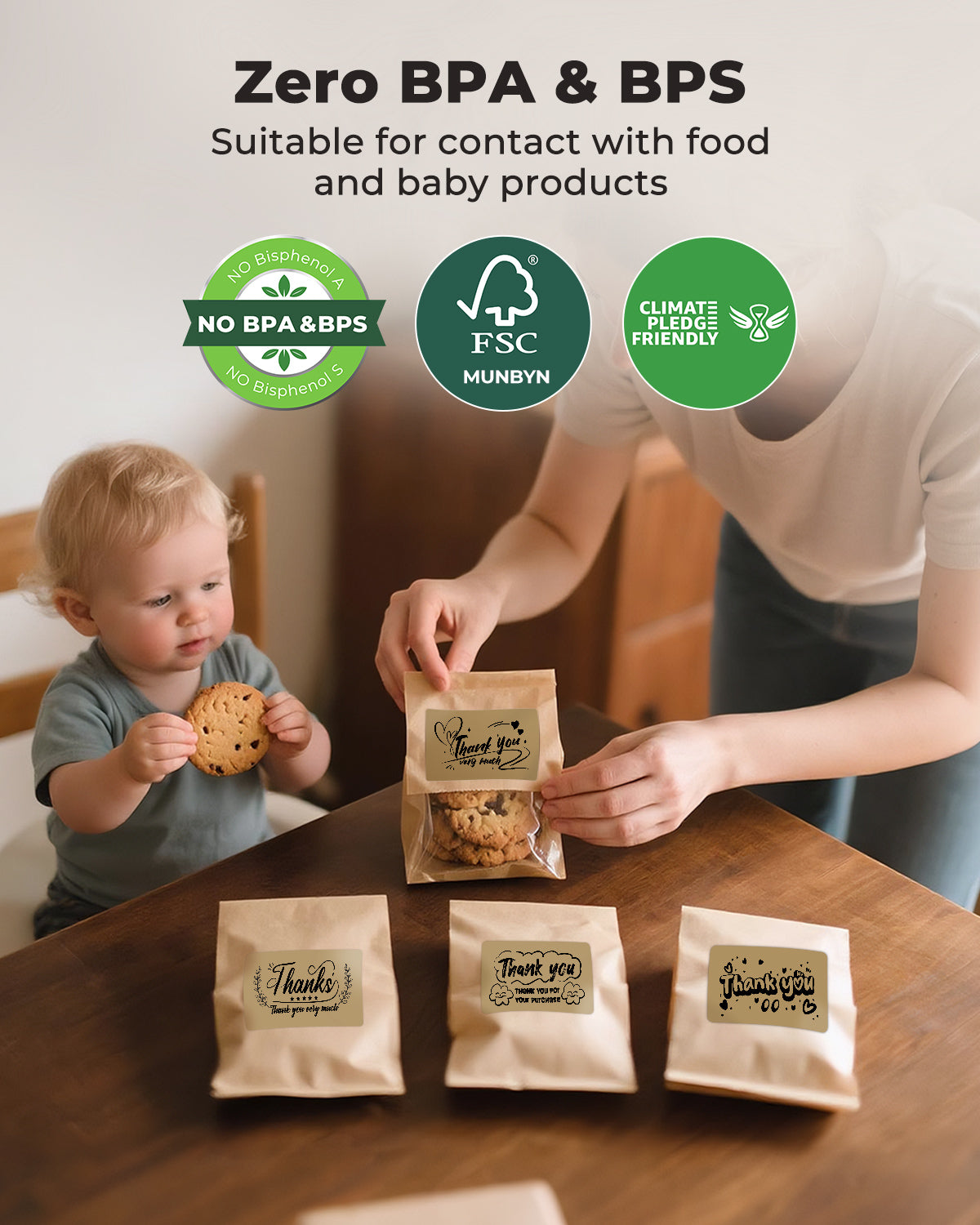 3" x 2" Generic Labels