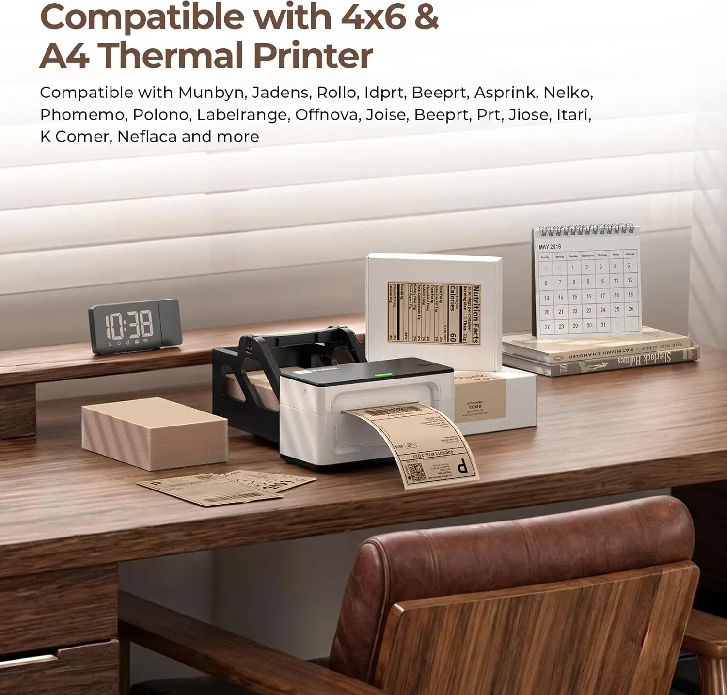 4" x 6" Fan-Fold Labels