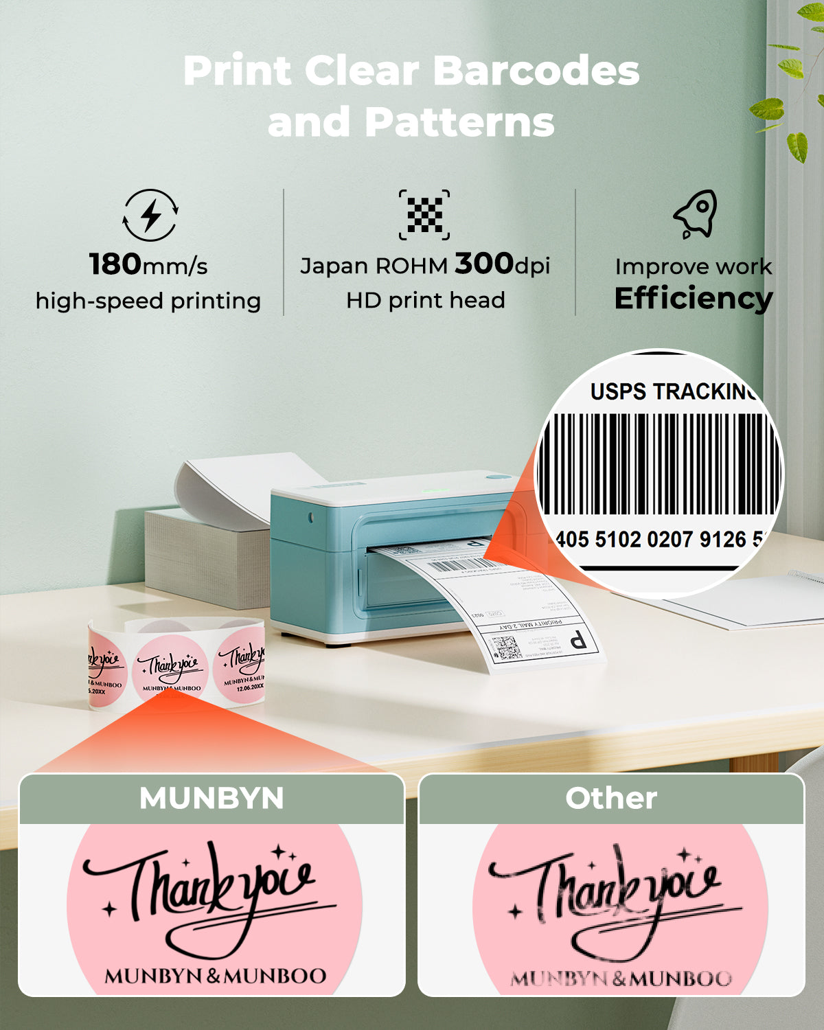 RealWriter 941BP Thermal Printer