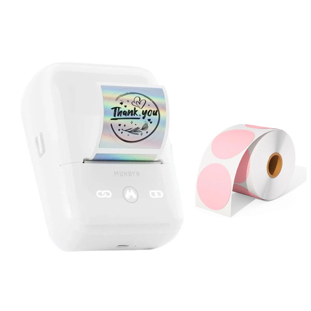 MUNBYN FM226 Bluetooth Portable Label Maker Kit