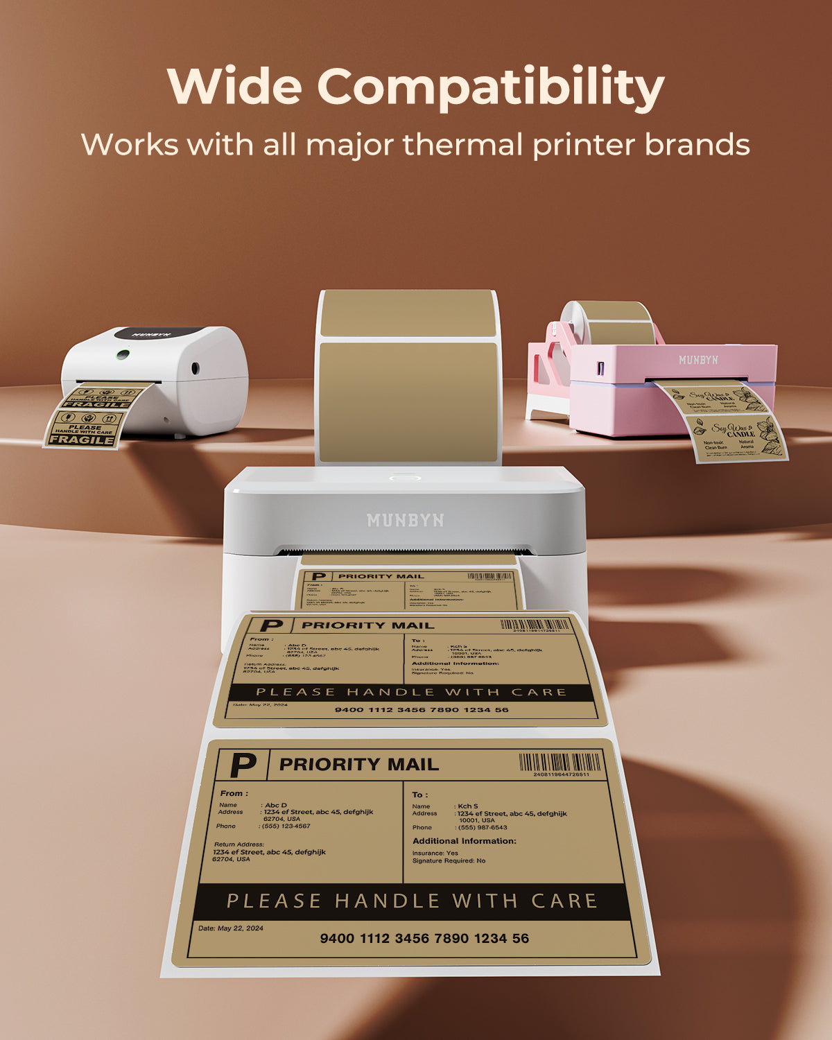 4" x 3" Rectangle Labels