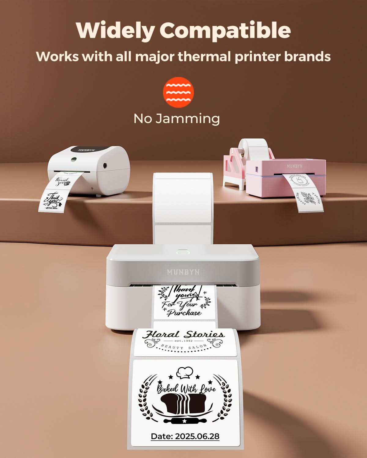 3" x 3" Square Labels