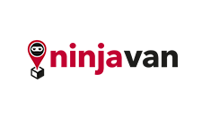Ninjavan logo with a red circle and black text on a white background