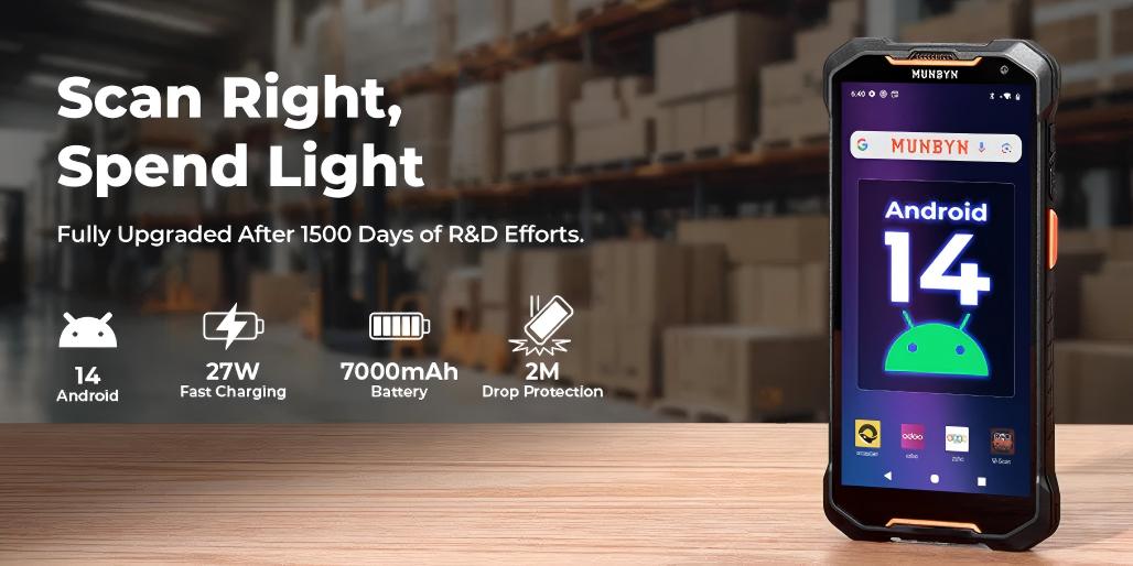MUNBYN AceScan AS01 Barcode Scanner