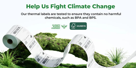 MUNBYN eco-friendly thermal labels