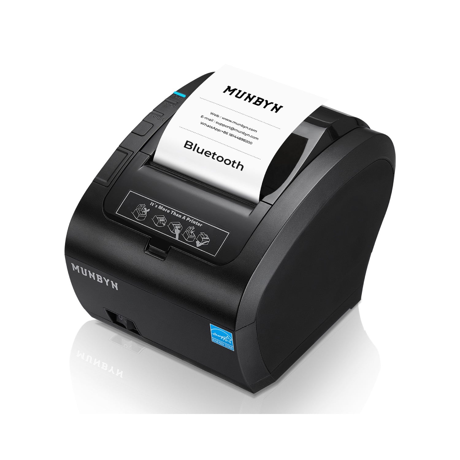 MUNBYN P047 80mm Bluetooth Thermal Receipt Printer
