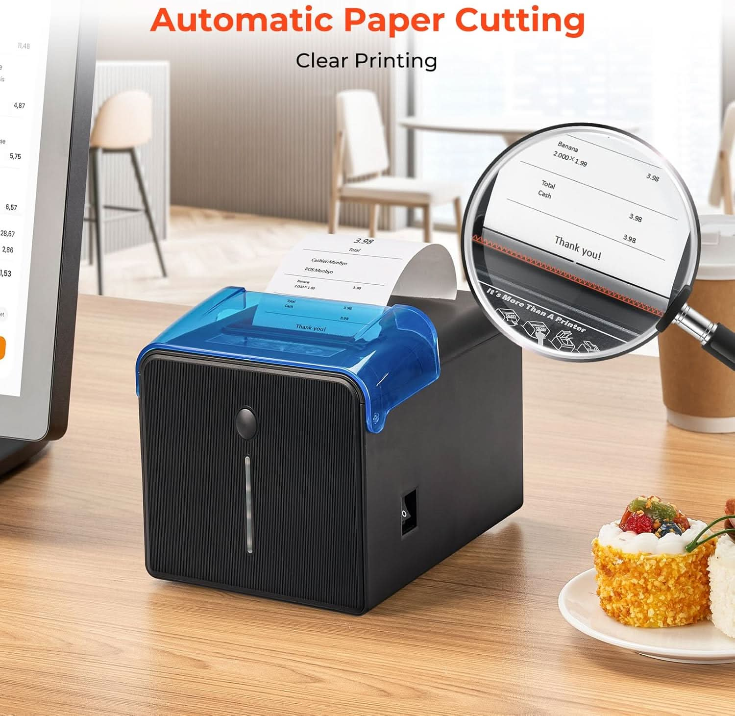 MUNBYN ITPP905 WiFi Thermal Receipt Printer POS Printer