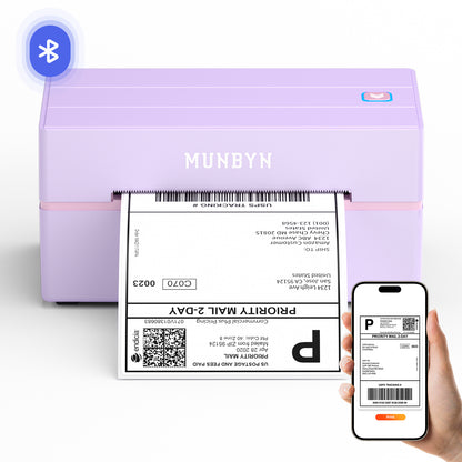MUNBYN RealWriter 130B Bluetooth Thermal Label Printer