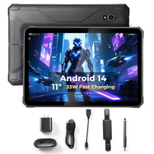 MUNBYN ILT02 11-inch Android 14 Rugged Tablet PC