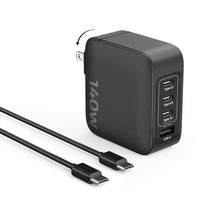 MUNBYN NexTect CR14 140W USB-C 4-Port Fast Charger