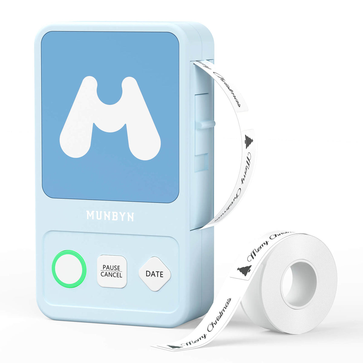 MUNBYN FM520 label maker is a compact and portable device that you can take with you wherever you go.