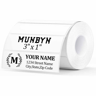 3" x 1"  Rectangle Labels