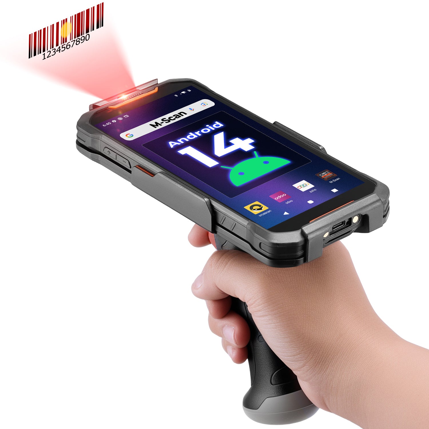 M-Scan AS01 Barcode Scanner