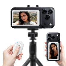 MUNBYN Magnetic Wireless Selfie Monitor with Bluetooth Remote