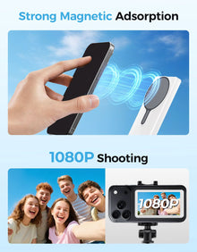 MUNBYN Magnetic Wireless Selfie Monitor with Bluetooth Remote