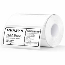 Munbyn 4"x2" Generic Rectangle Series Thermal Labels (500/Roll)