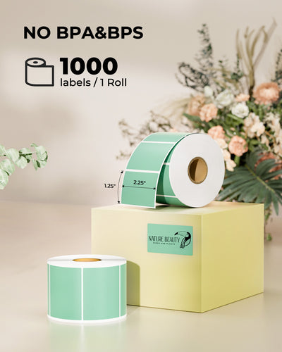 2.25" x 1.25" Rectangle Labels