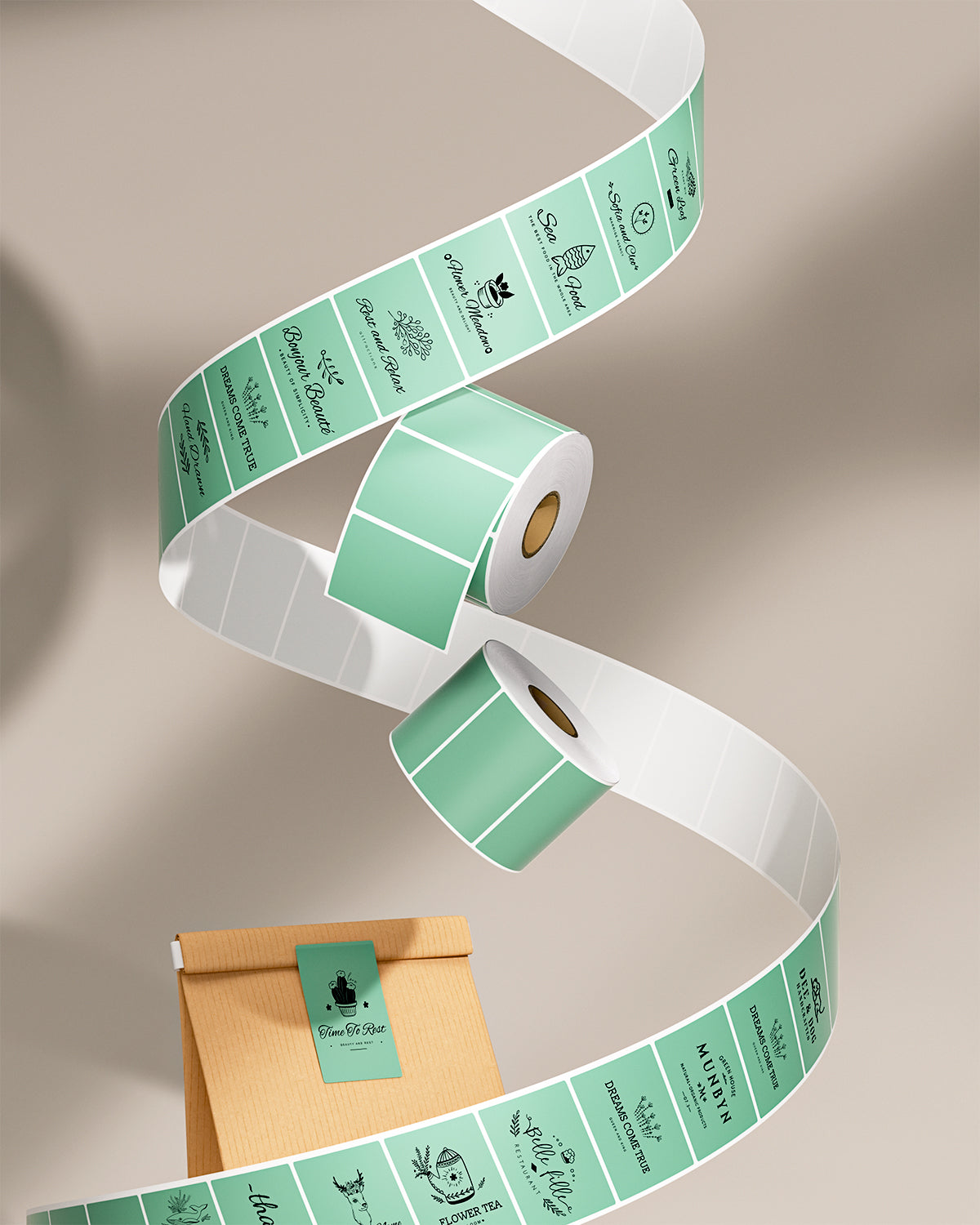 2.25" x 1.25" Rectangle Labels