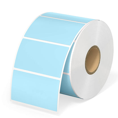 MUNBYN 2.25"x1.25" Generic Rectangle Series Thermal Labels (1000/Roll)