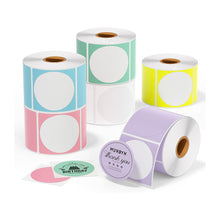 MUNBYN 2"x2" Generic Circle Series Thermal Labels (750/Roll)