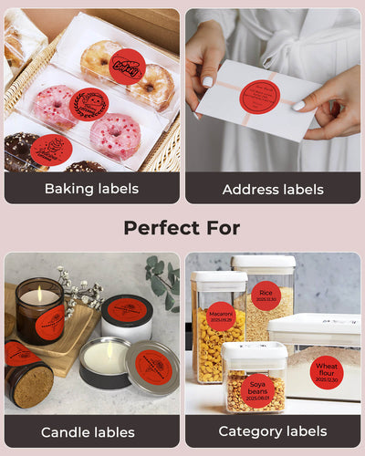 2" Circle Labels