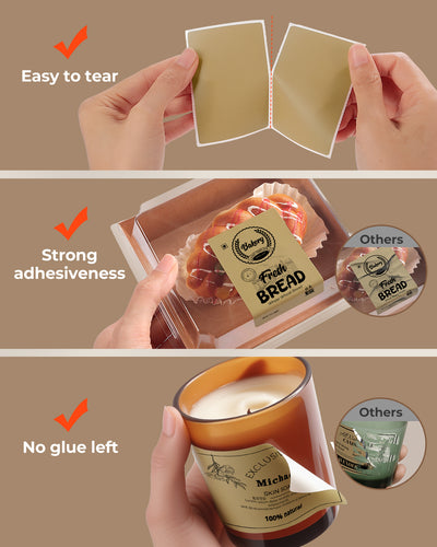 3" x 2" Generic Labels