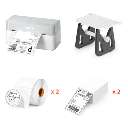 [Pre-Order] MUNBYN RealWriter 403B Bluetooth Thermal Label Printer Kit