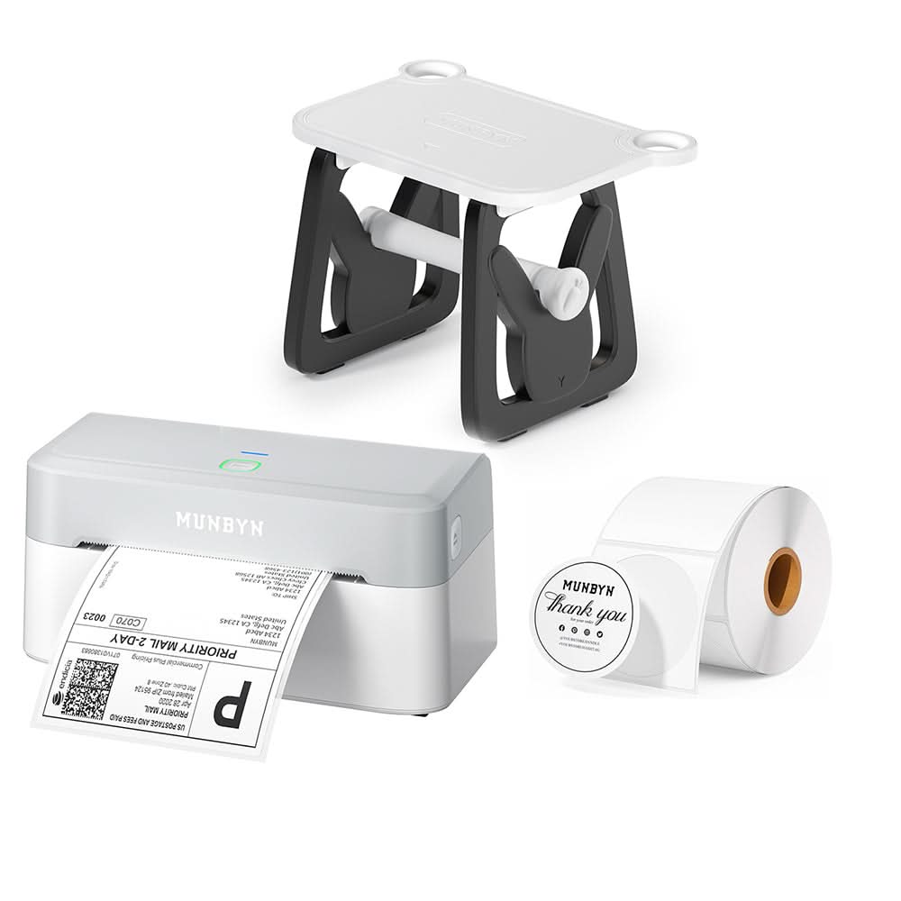 [Pre-Order] MUNBYN RealWriter 403B Bluetooth Thermal Label Printer Kit