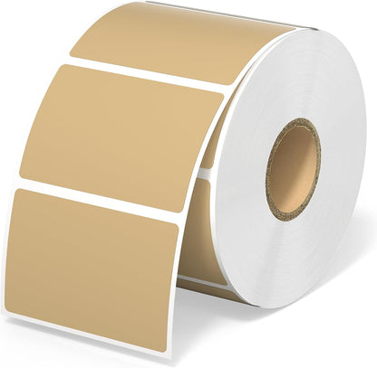MUNBYN 2.25"x1.25" Generic Rectangle Series Thermal Labels (1000/Roll)