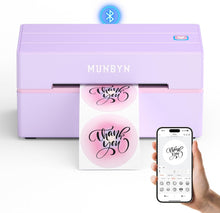 MUNBYN RealWriter 130B Bluetooth Thermal Label Printer