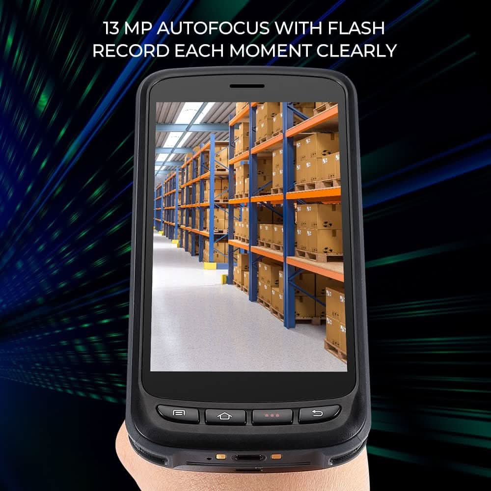 MUNBYN IPDA087P Android 13 with Zebra SE4750 Barcode Scanner