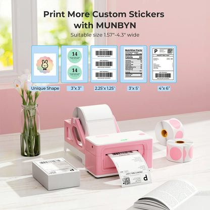 MUNBYN RealWriter 941B Bluetooth Thermal Label Printer Kit