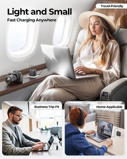 MUNBYN NexTect CR14 140W USB-C 4-Port Fast Charger
