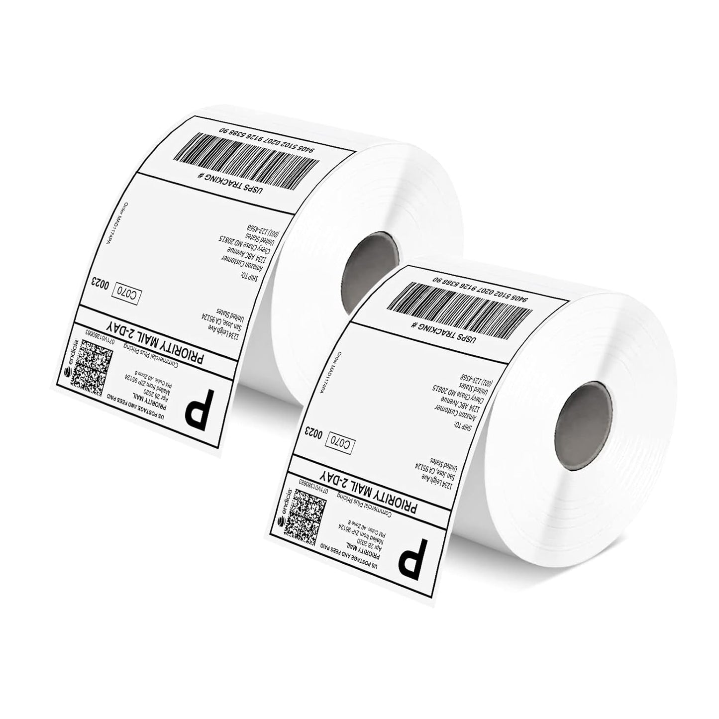 MUNBYN 4"x6" Direct Thermal Shipping Labels (500/Roll)