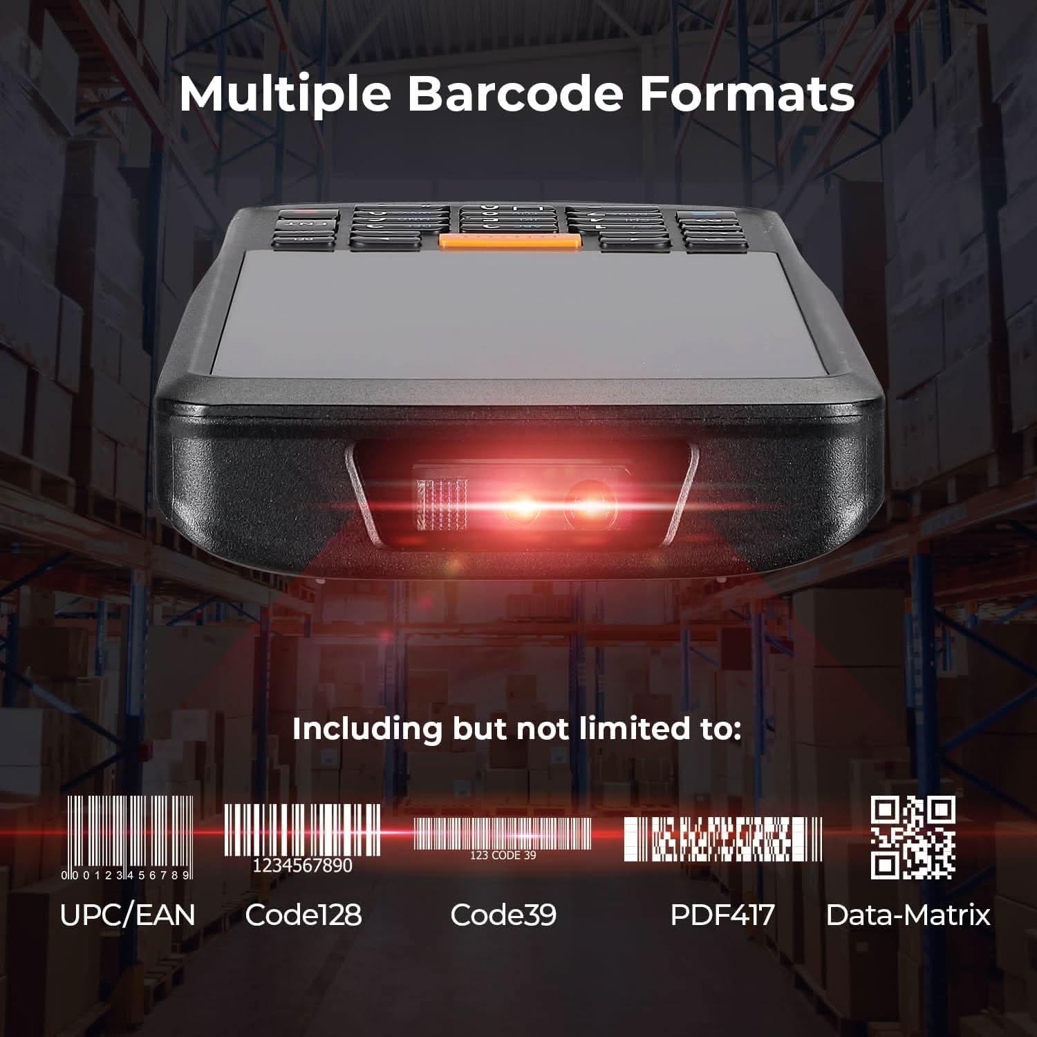 MUNBYN IPDA099 Android 11+1D 2D Scanner 2025 New Android Barcode Scanner
