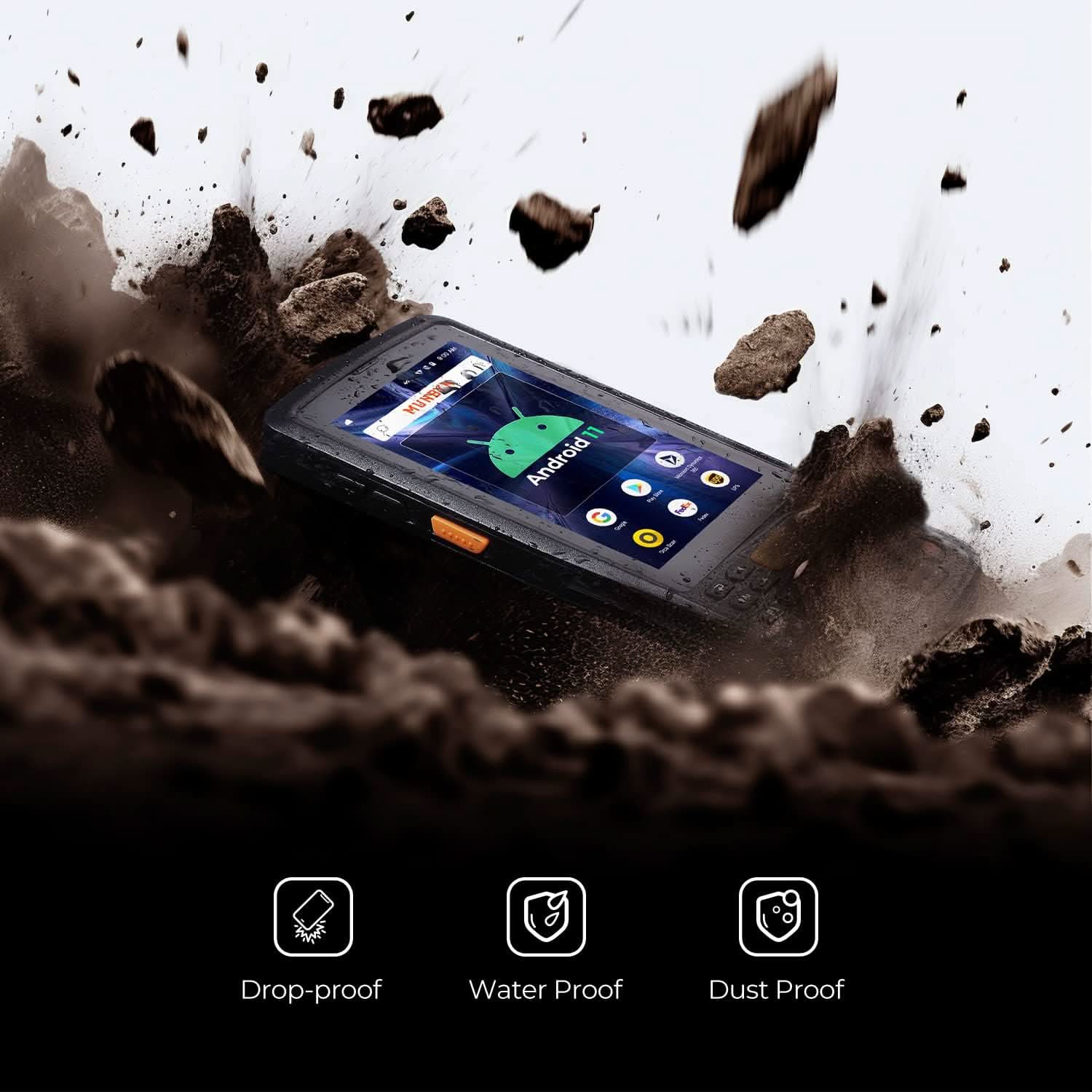 MUNBYN IPDA099 Android 11+1D 2D Scanner 2025 New Android Barcode Scanner