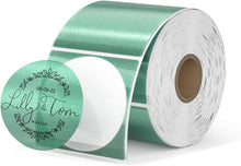 MUNBYN 2" Glitter Series Round Thermal Labels (500/Roll)