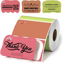 Add a touch of fun and personality to your labeling with our Multi-Color Little Monster Thermal Sticker Labels!