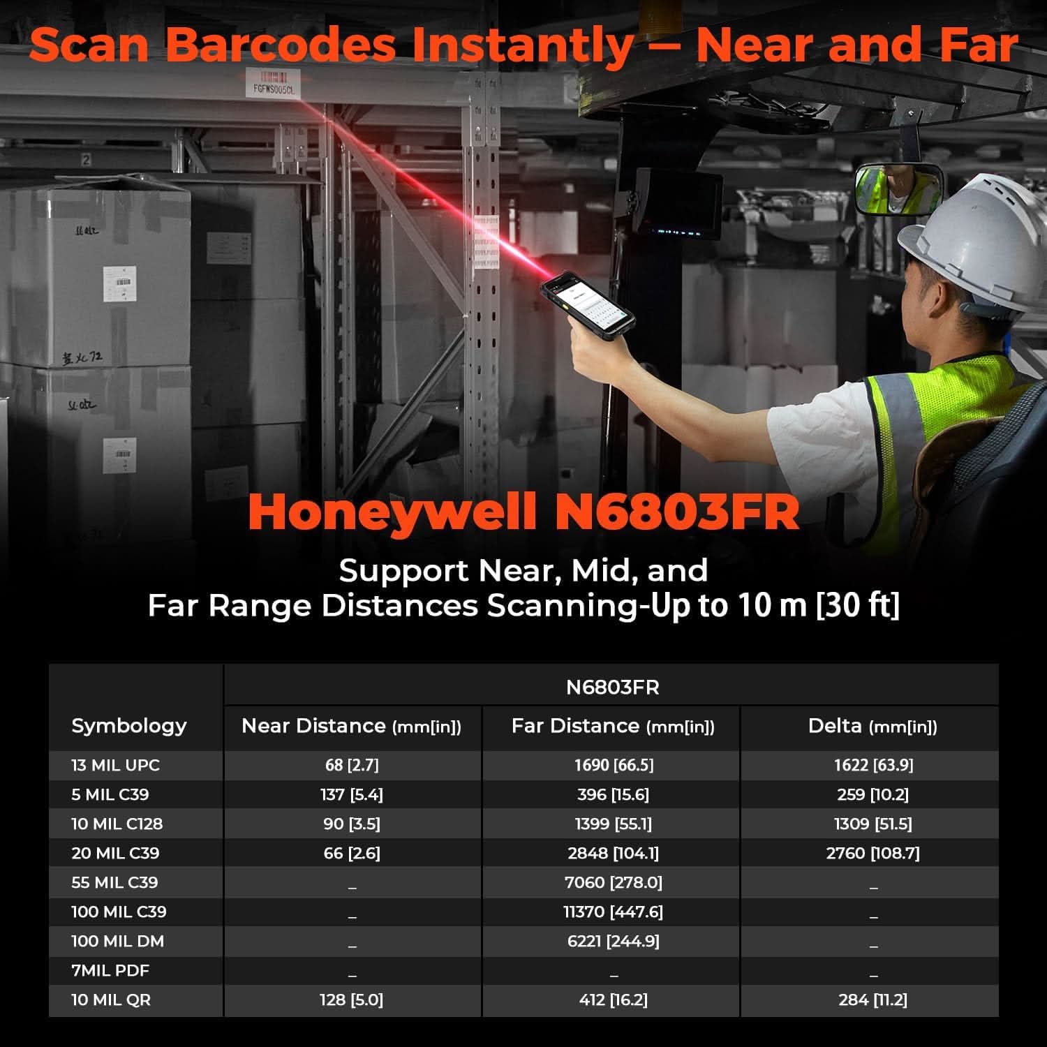 IPDA101P-LR Barcode Scanner