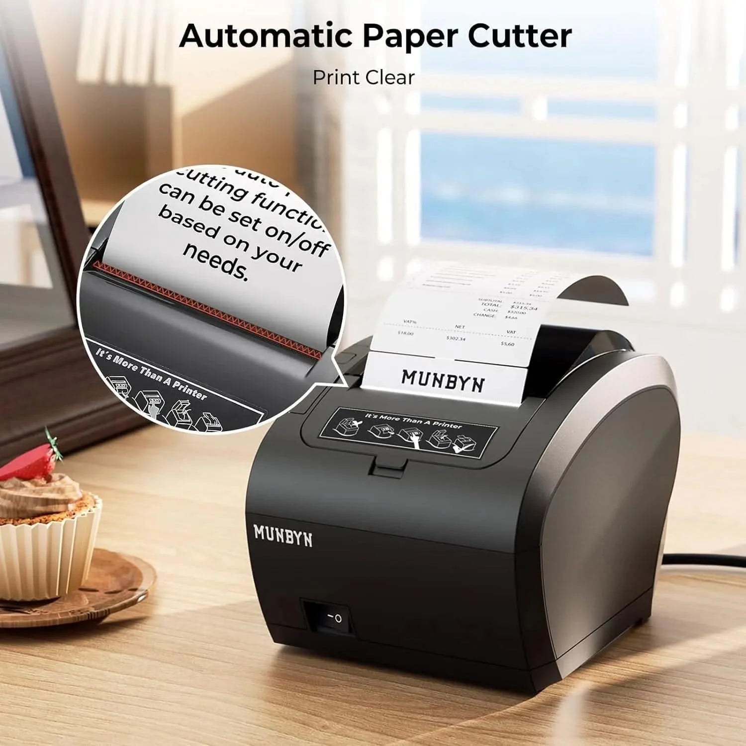 MUNBYN P047 WiFi Receipt Printer