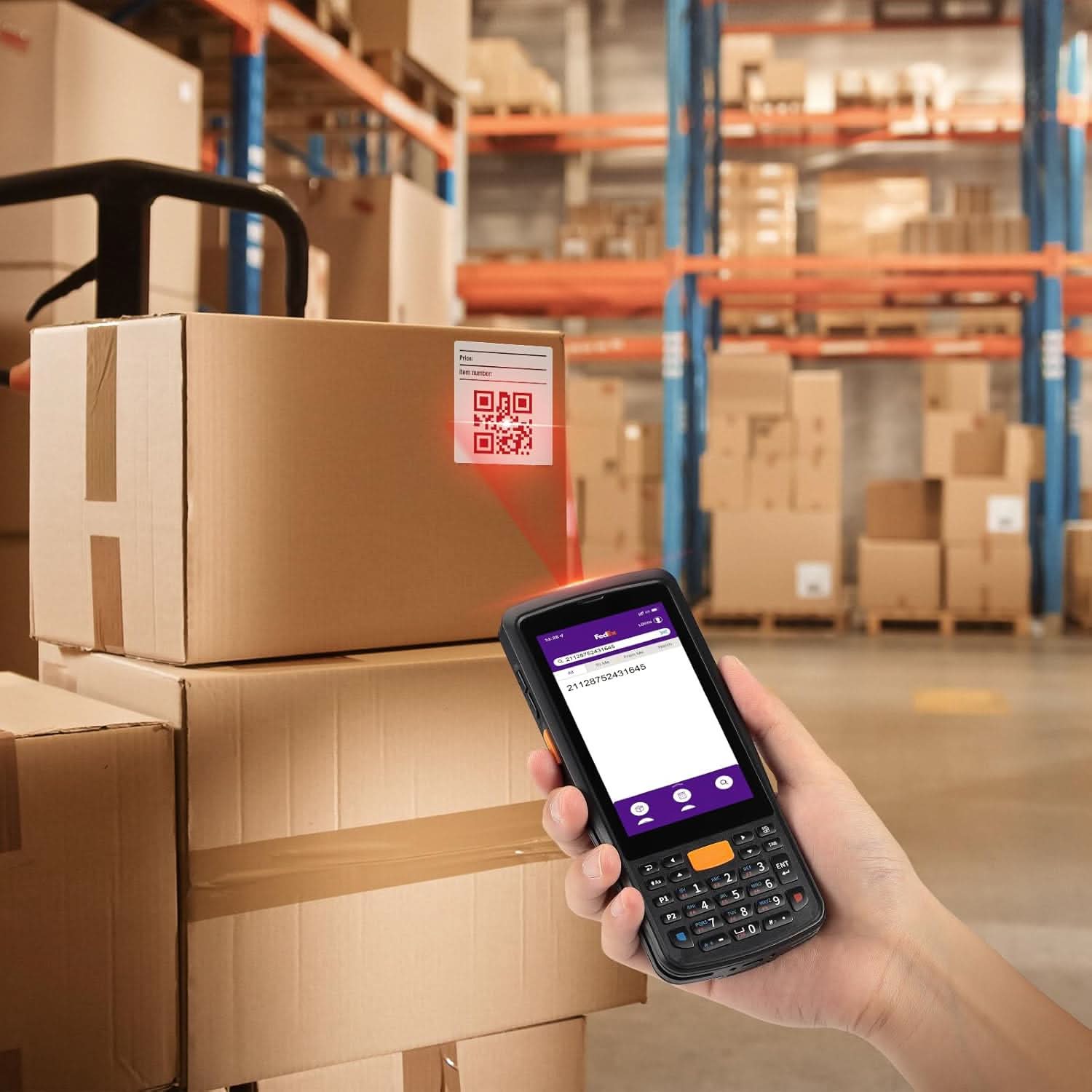 MUNBYN IPDA099 Android 11+1D 2D Scanner 2025 New Android Barcode Scanner