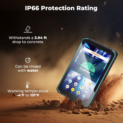 MUNBYN ILT01 Android 13 8-inch Rugged Tablet 4GB+64GB