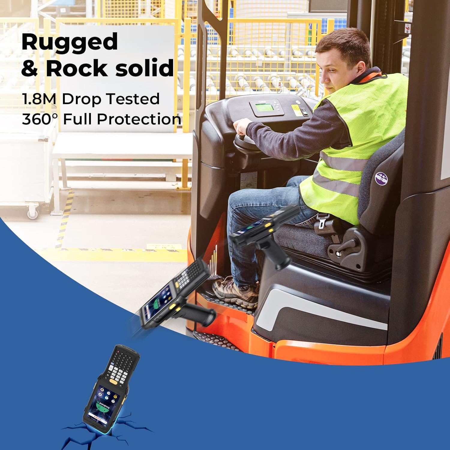 IPDA088P Long Range Barcode Scanner