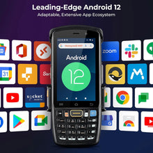 MUNBYN IPDA082Pro Android 12 with Honeywell HS7 Barcode Scanner
