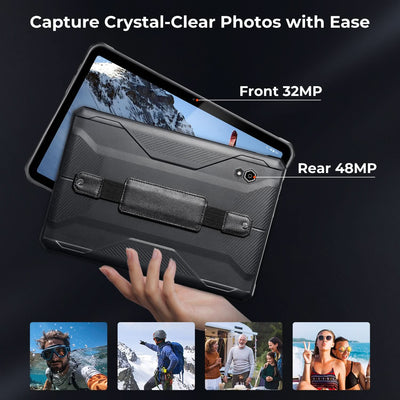 MUNBYN ILT02 Android 14 11-inch Rugged Tablet - MUNBYN