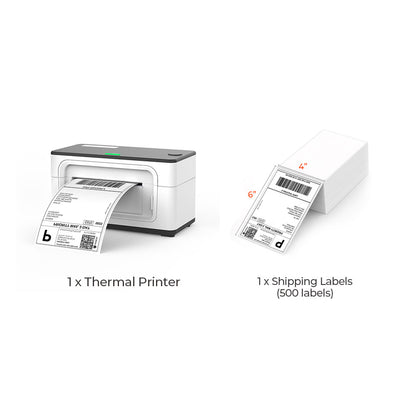 MUNBYN RealWriter 941U USB Thermal Shipping Label Printer Kit