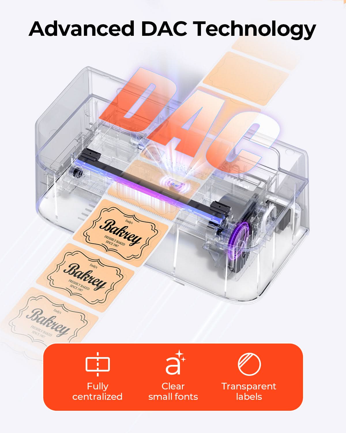 MUNBYN RealWriter 403B Bluetooth Thermal Label Printer