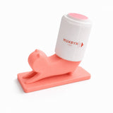 MUNBYN Cat Shaped 3D Printed Thermal Printer Paper Roll Holder 3 Pack